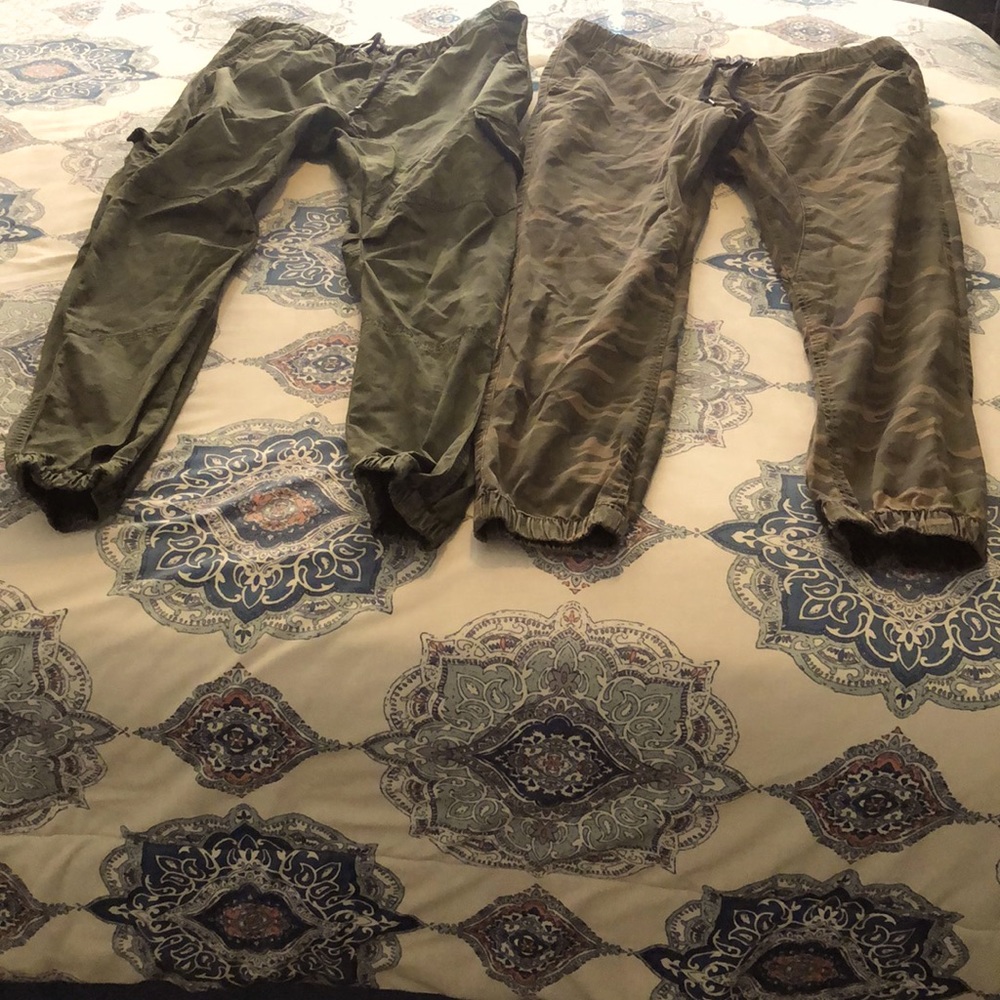 Cotton on men army fatigue joggers